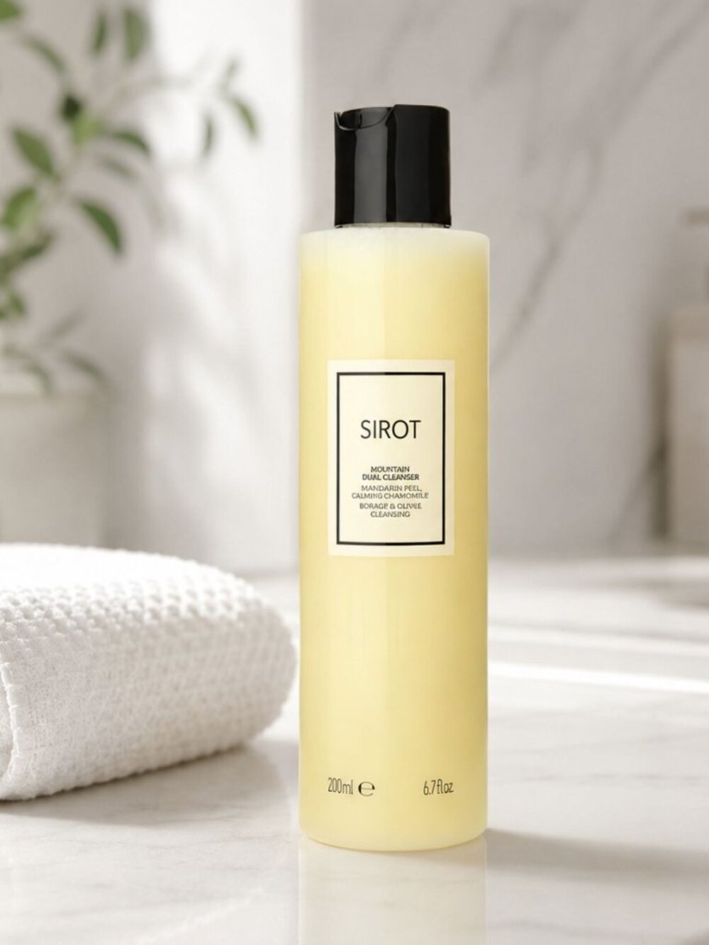 Sirot Nighttime Dual Cleanser 6.7 oz Makeup Remover Clean Beauty New Sealed